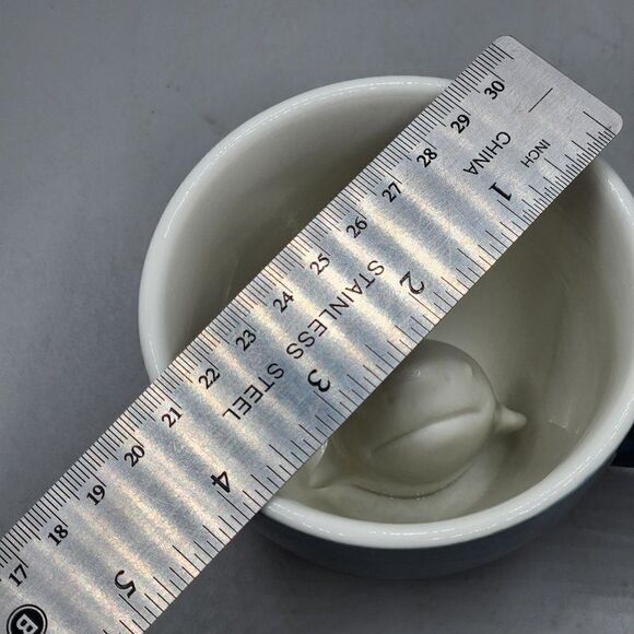 Creature Cup Shark Sea Animal 3D Peek A Boo Blue Coffee Tea Mug Ceramic Novelty - Picture 10 of 10